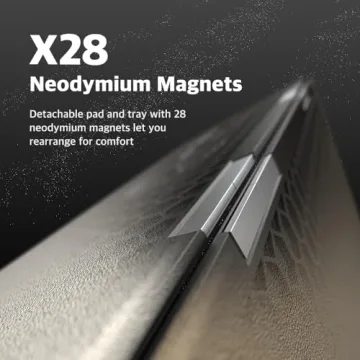 POUT H3 SplitMax 3-in-1 Wireless Charger Mouse Pad