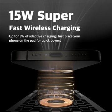 POUT H3 SplitMax 3-in-1 Wireless Charger Mouse Pad