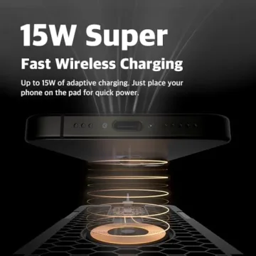 POUT H3 SplitMax 3-in-1 Wireless Charger Mouse Pad