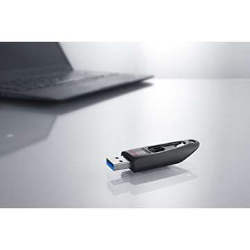 SanDisk 256GB Ultra USB 3.0 Flash Drive - Fast, Reliable Storage