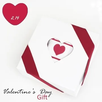 Valentines Kitchen Towels Set of 3 - 100% Cotton & Super Absorbent