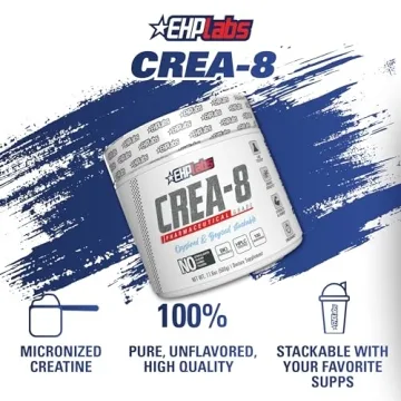 EHP Labs CREA-8 Creatine Powder for Optimal Performance