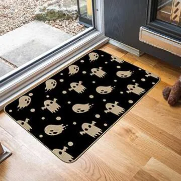 Baccessor Funny Ghost Doormat Rug for Home Decor