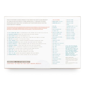 Explore Arduino with the Official Starter Kit for Creative Learning