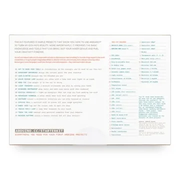 Explore Arduino with the Official Starter Kit for Creative Learning