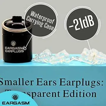 Eargasm Smaller Ears Earplugs for Optimal Hearing Protection