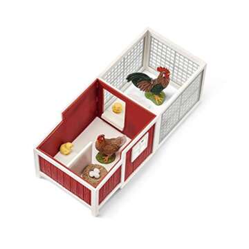 Schleich Chicken Coop Playset for Kids Ages 3+