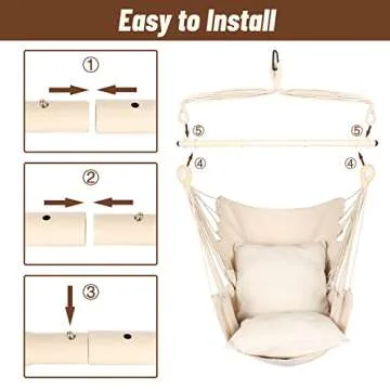 Highwild Hammock Chair - 500 Lbs Capacity Swing