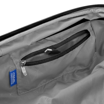 Traveler's Choice Pagosa Indestructible Hardshell Expandable Spinner Luggage, Black, 2 Piece Set