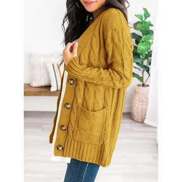 Stylish PRETTYGARDEN Women's Open Front Cardigan for Fall