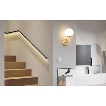 jengush Battery Operated Wall Sconce Set of 2, Wall Light Wireless Easy to Install Remote Control, Dimmable and Adjustable Sconces Wall Decor, Rechargeable Wall Lamp for Bedroom, Living Room(Gold)