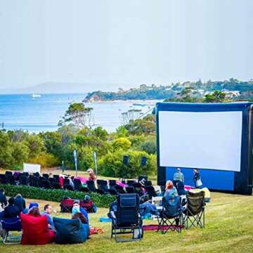 Inflatable Portable Movie Screen for Outdoor Events