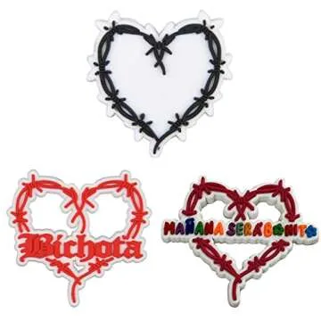 Karol G Croc Charms Manana Sera Bonito Bichota Shoe Decoration Charms for Women Men Boys Girls Clog Accessories Birthday Party Supplies