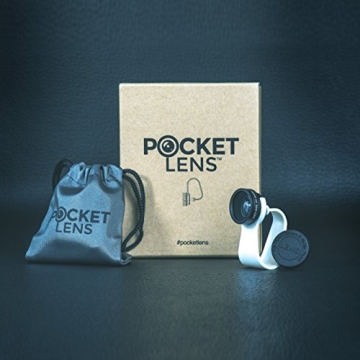 PocketLens 2-in-1 Macro & Wideangle Lens for Phones