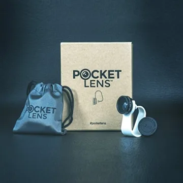 PocketLens 2-in-1 Macro & Wideangle Lens for Phones