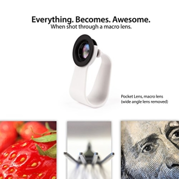 PocketLens 2-in-1 Macro & Wideangle Lens for Phones