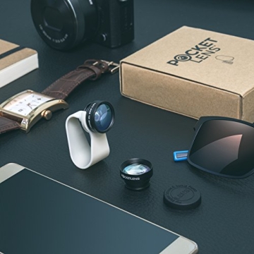PocketLens 2-in-1 Macro & Wideangle Lens for Phones