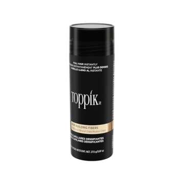 Toppik Hair Building Fibers, Light Blonde, 27.5g | Fill In Fine or Thinning Hair | Instantly Thicker, Fuller Looking Hair | 9 Shades for Men & Women, 0.97 Oz (Pack of 1)