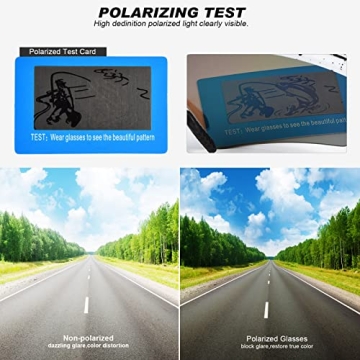 Polarized Sports Sunglasses for Men, Women, and Youth Outdoor Activities