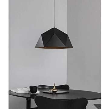 Modern and Simple Pendant Light Nordic Fashion Macaron Color Chandelier Wrought Iron Polygonal Rhombus Pendant Lamp Bedside Bar Fixtures Creative Personalized Metal Hanging Light