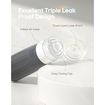 Morfone 16 Pack Silicone Travel Bottles TSA Approved Leakproof