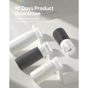 Morfone 16 Pack Silicone Travel Bottles TSA Approved Leakproof