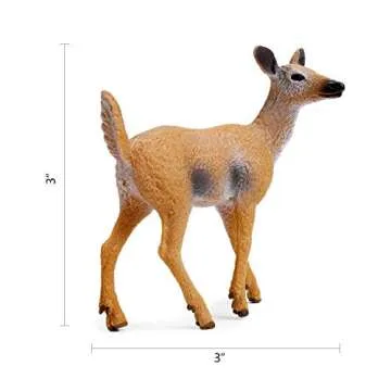 RESTCLOUD Deer Figurines Cake Toppers for Kids and Parties