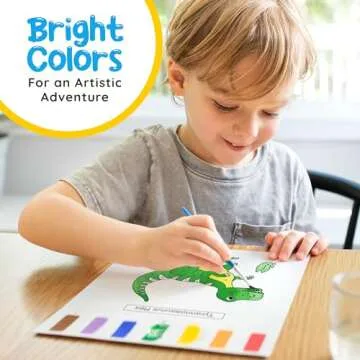 Mess Free Paint With Water Coloring Book for Kids