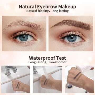 ELLESY Eyebrow Powder for Beautiful Long-Lasting Brows