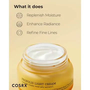 COSRX Propolis Light Cream - Hydrating Moisturizer 65ml