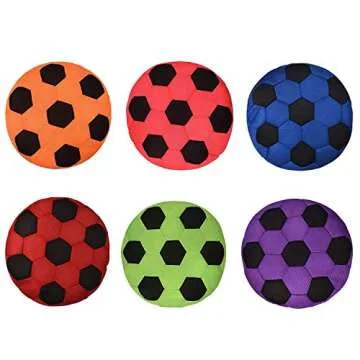 Bintiva Cushioned Spot Markers - Fun & Washable Seating Cues