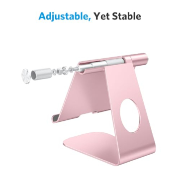 Adjustable OMOTON Tablet Stand - Solid and Stylish Holder