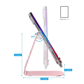 Adjustable OMOTON Tablet Stand - Solid and Stylish Holder