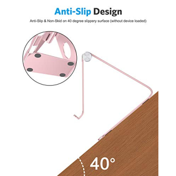 Adjustable OMOTON Tablet Stand - Solid and Stylish Holder