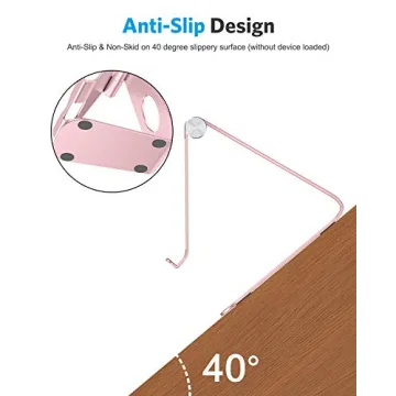 Adjustable OMOTON Tablet Stand - Solid and Stylish Holder