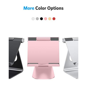 Adjustable OMOTON Tablet Stand - Solid and Stylish Holder