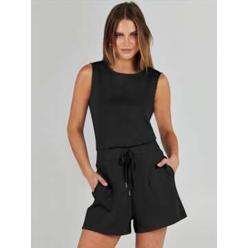 Stylish and Comfy ANRABESS Summer Romper for Women 2025