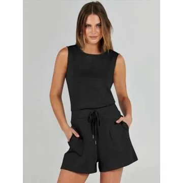 Stylish and Comfy ANRABESS Summer Romper for Women 2025