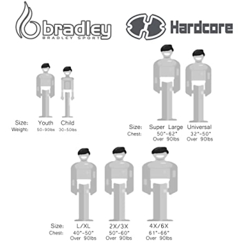 Hardcore Life Jacket Paddle Vest for All Water Activities