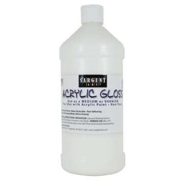 Sargent Art 32 Ounce Acrylic Gloss and Varnish for Art Protection