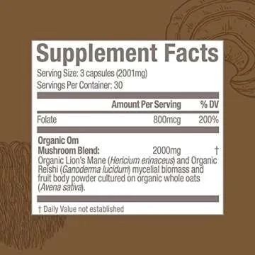 Boost Your Brain with OM Superfood Mushroom Capsules