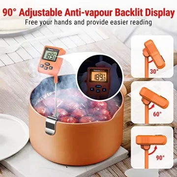 ThermoPro TP511 Digital Candy Thermometer - Accurate Cooking