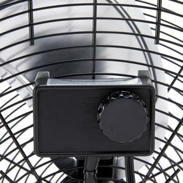 Amazon Basics 20" High-Velocity Floor Fan for Powerful Cooling