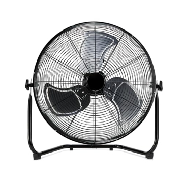 Amazon Basics 20" High-Velocity Floor Fan for Powerful Cooling