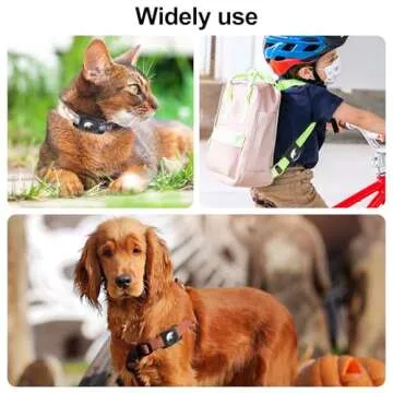 SANKALA Airtag Dog Collar Holder, [2 Pack] Waterproof Airtag Holder for Dog Collar, TPU & Silicone Full Body Covered Apple Airtag Case for Dog Collar, Airtag Protective Cover for Pet Collar, Black