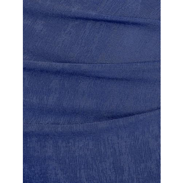 Charfille Sexy Semi Sheer Ruched Maxi Dress for Women