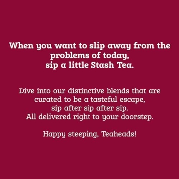 Stash Tea Fall Variety Pack 6 Seasonal Flavors Sampler