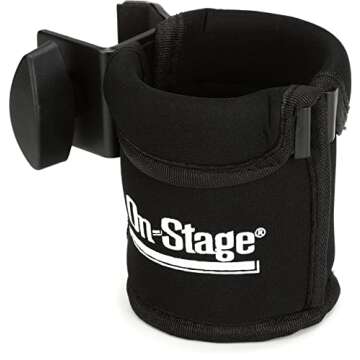 On-Stage MSA5050 Clamp-On Mic Stand Cup Holder