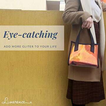 Holographic Purse & Insulated Lunch Bag for Women