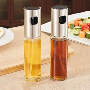 Olive Oil Sprayer Spritzer Bottle for Cooking Oil Dispenser Vinegar Bottle-Air Fryer/Kitchen Cooking/Frying/Salad/Baking/BBQ